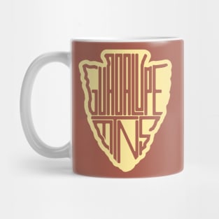 Guadalupe Mountains National Park name arrowhead Mug